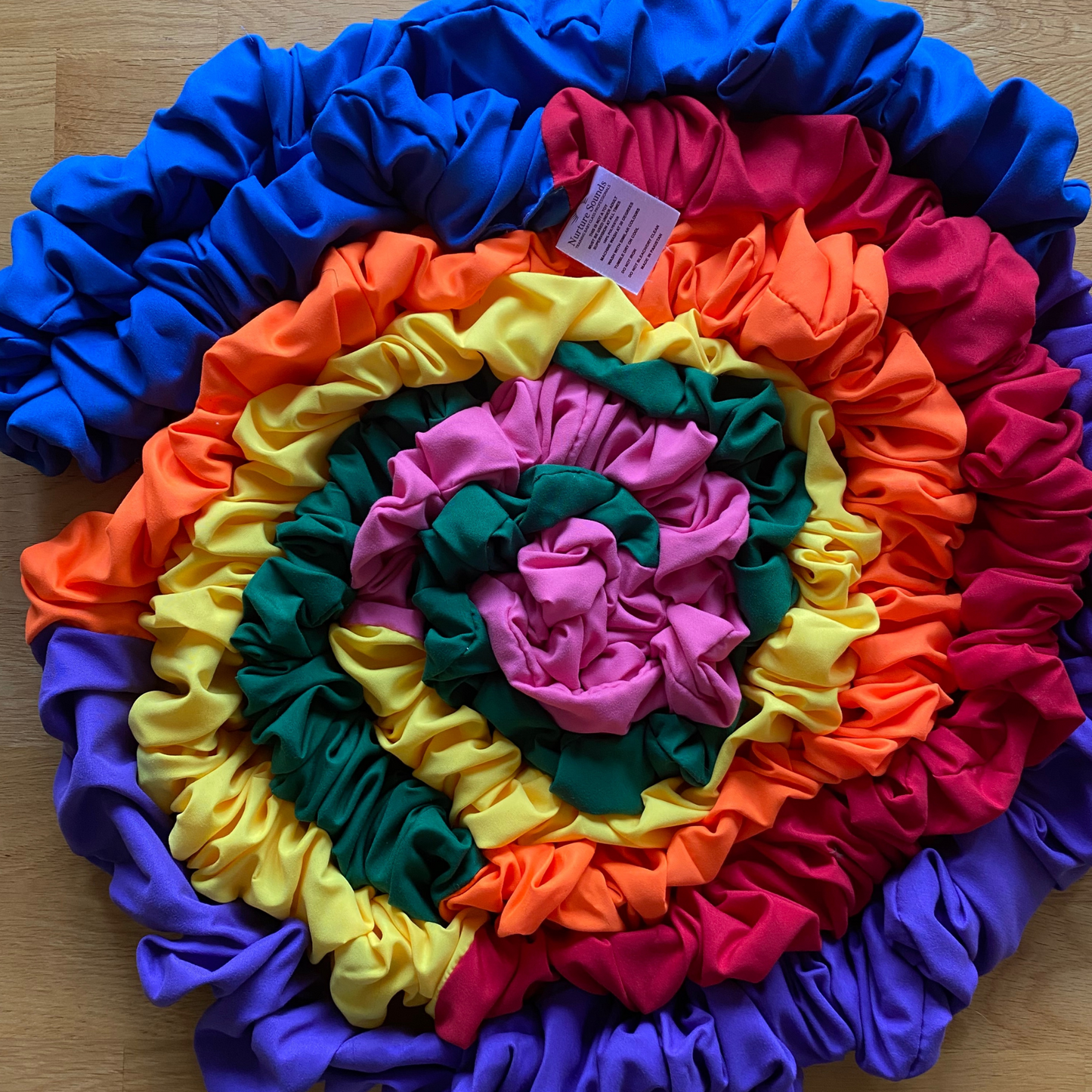 Rainbow Stretchy Scrunchy Band - 6 metres