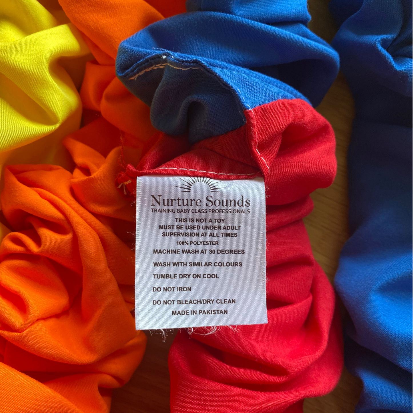 Rainbow Stretchy Scrunchy Band - 6 metres