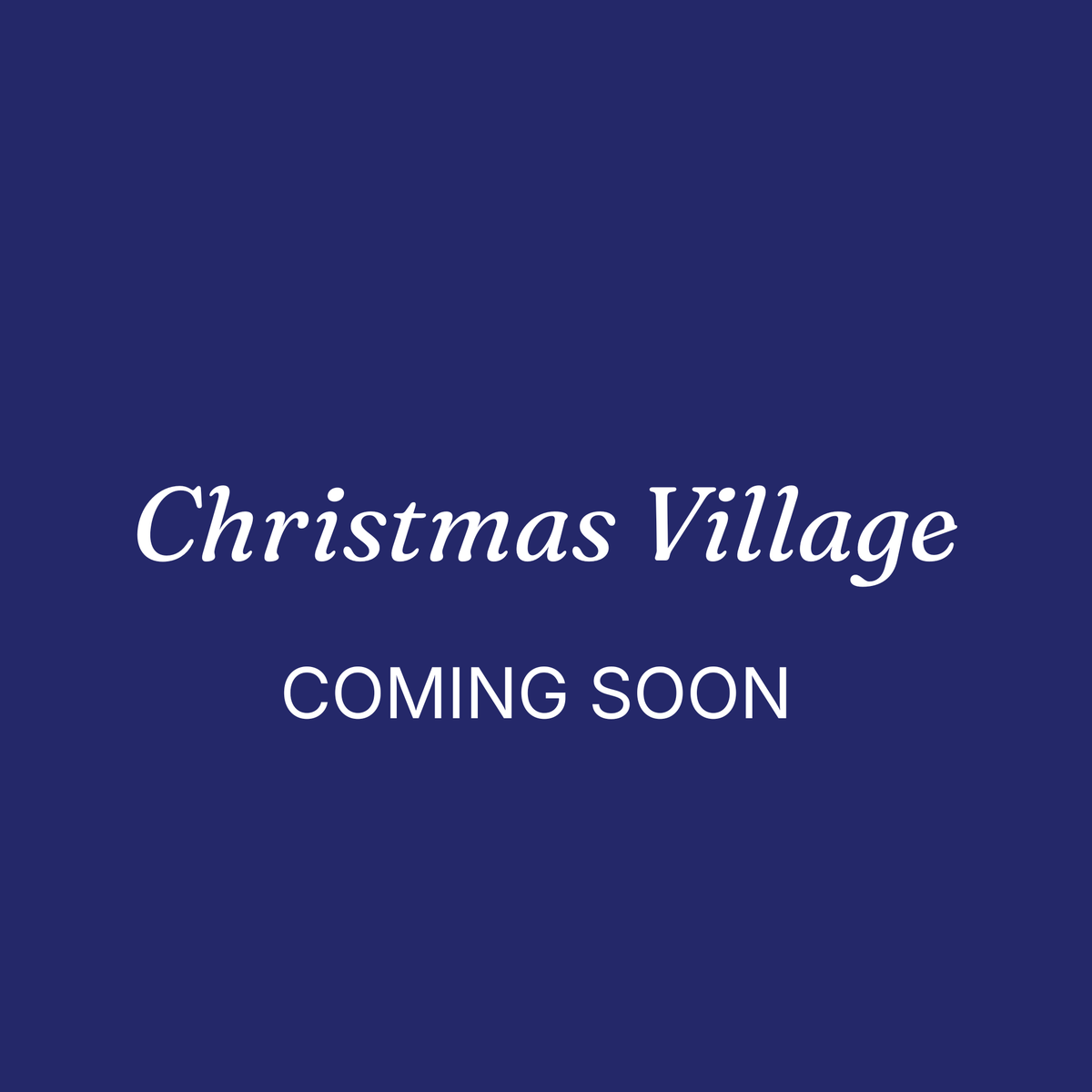 Christmas Village Sensory Parachute™