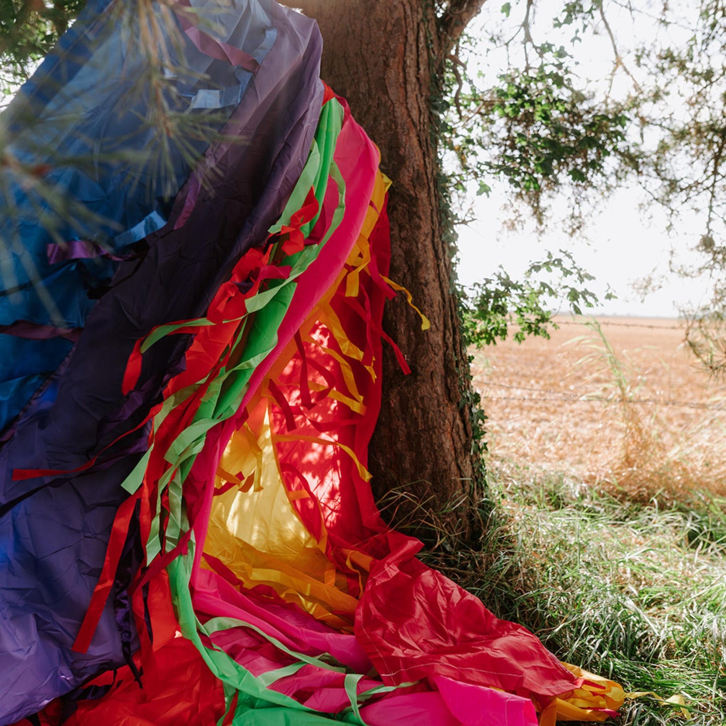 Rainbow Sensory Parachute