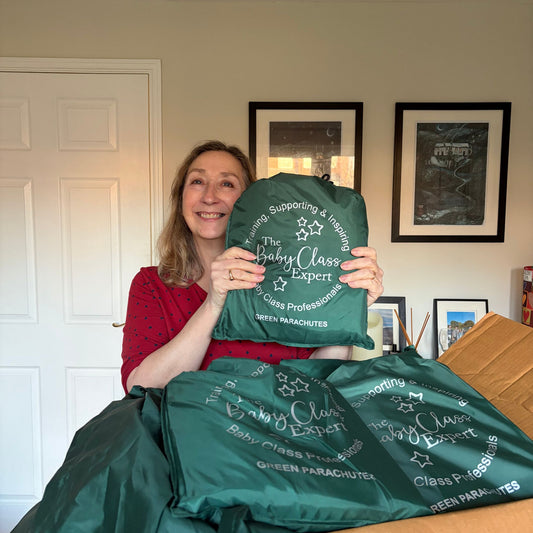 'Evergreen' Green Sensory Parachute™