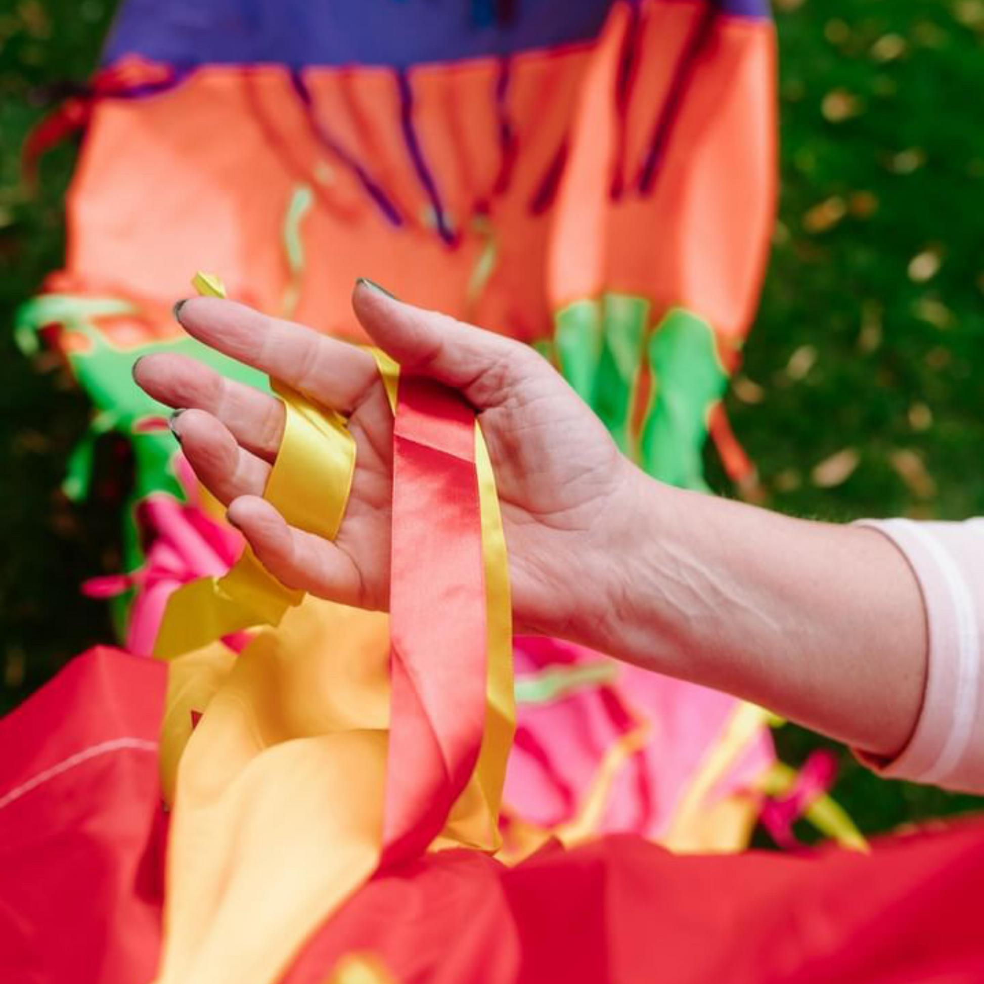 Sensory Parachute with Ribbons