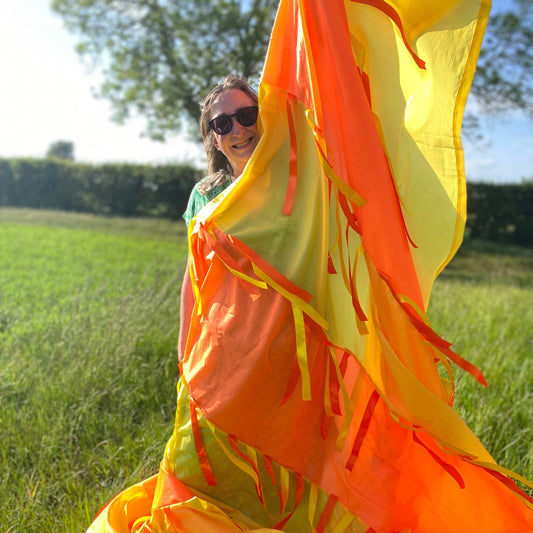 NEW for Summer 2026  Sunshine Yellow & Orange Sensory Parachute™